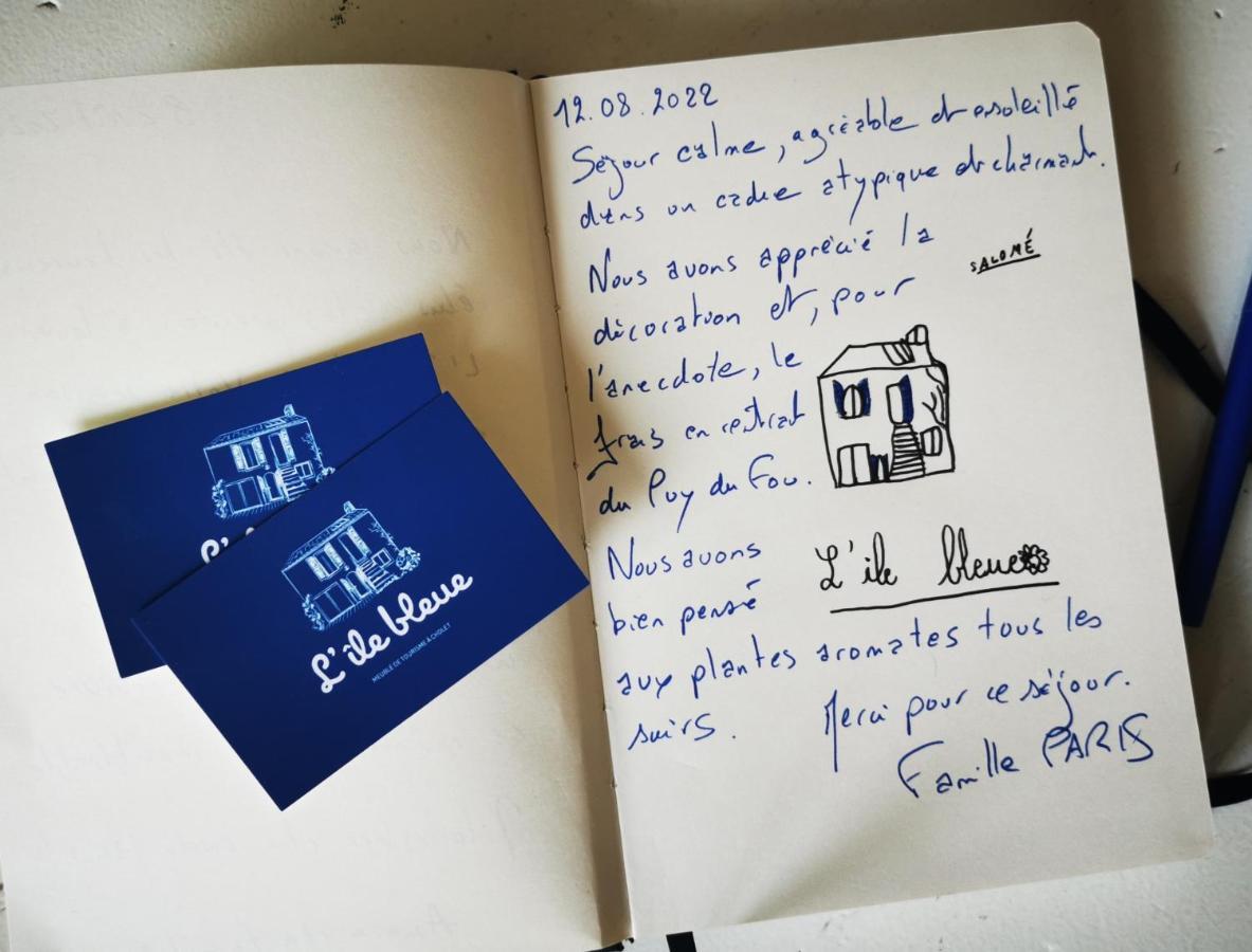 Lile Bleue, Un Parfum De Voyage Villa Cholet Esterno foto